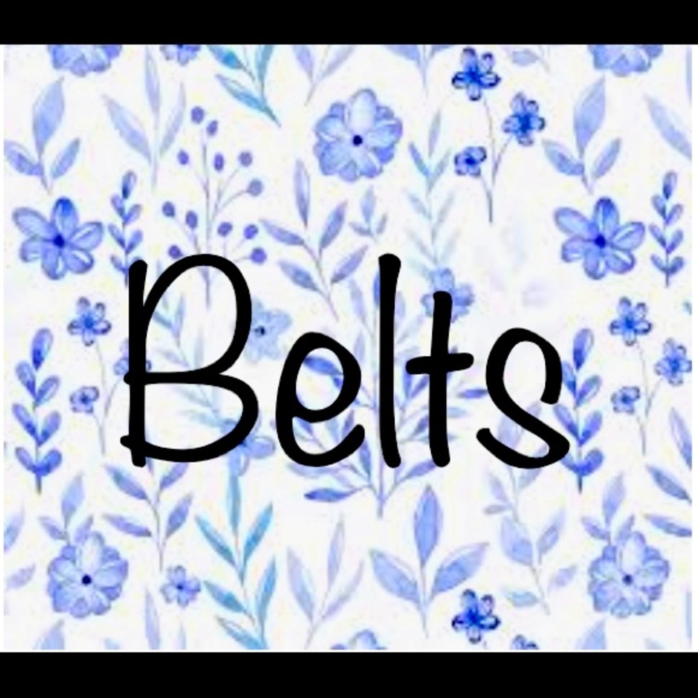 Belts!